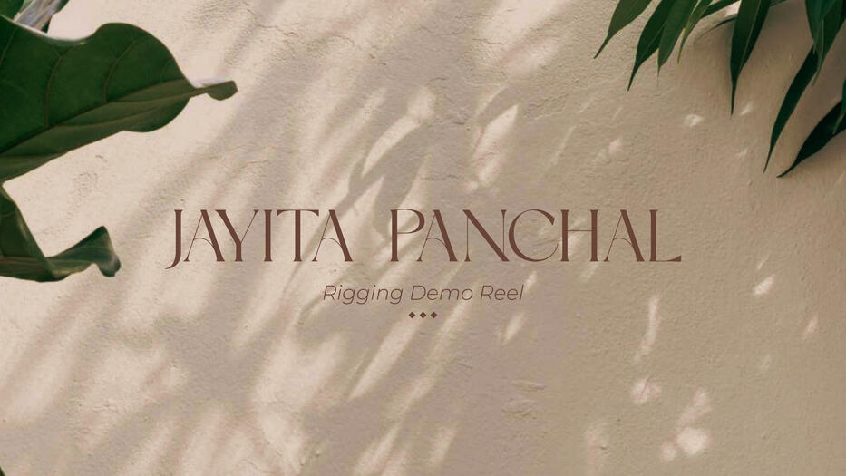 Rigging Demo Reel
